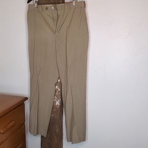 Khaki Jos. A. Bank Golf Pants